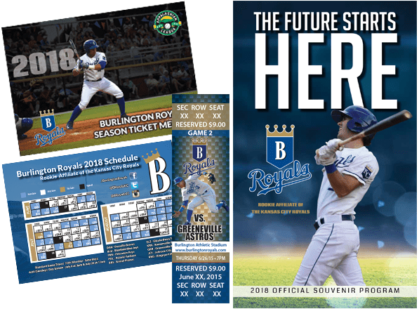 Burlington Royals Branding